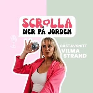 Scrolla ner på jorden - poddomslag